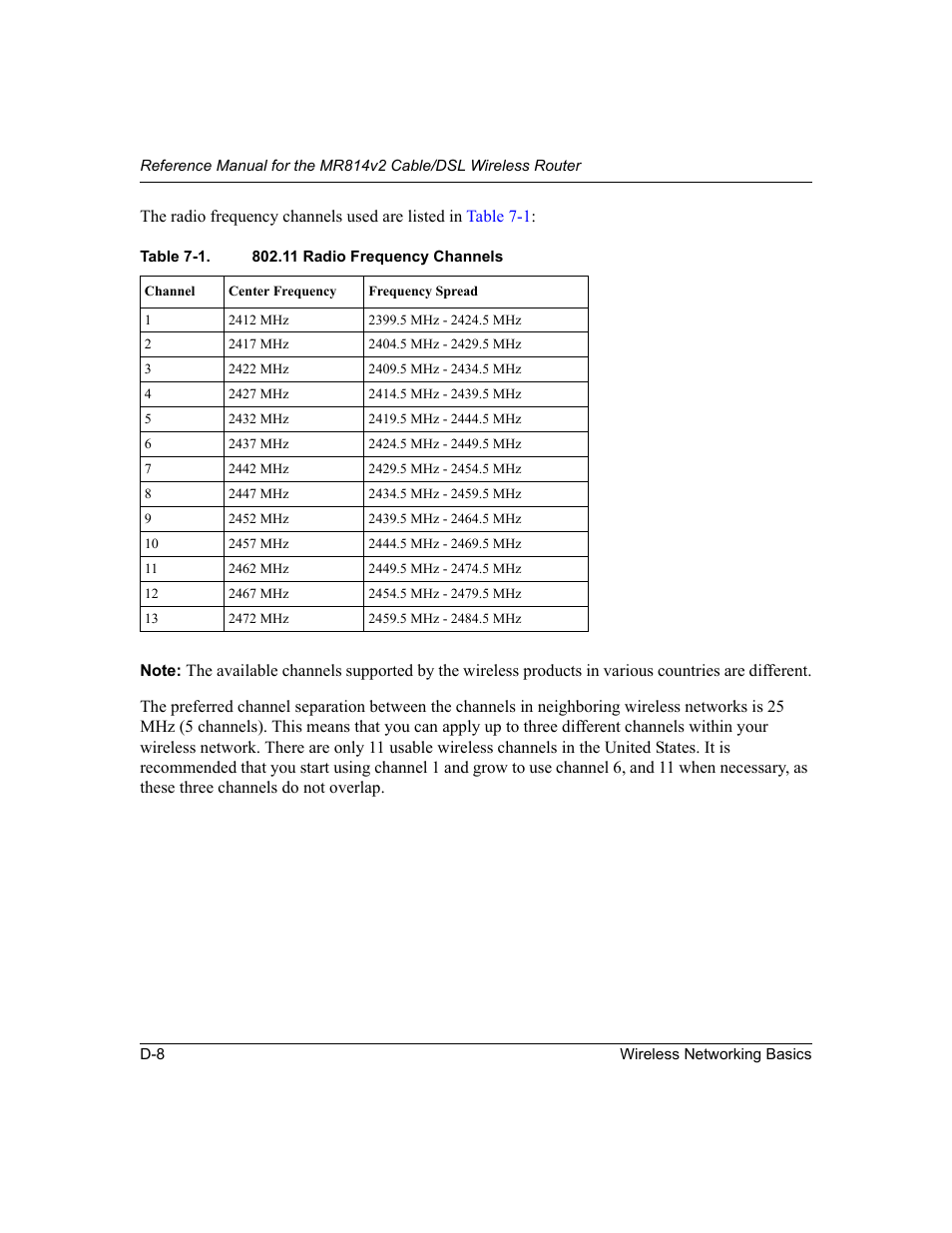 NETGEAR MR814v2 User Manual | Page 134 / 142