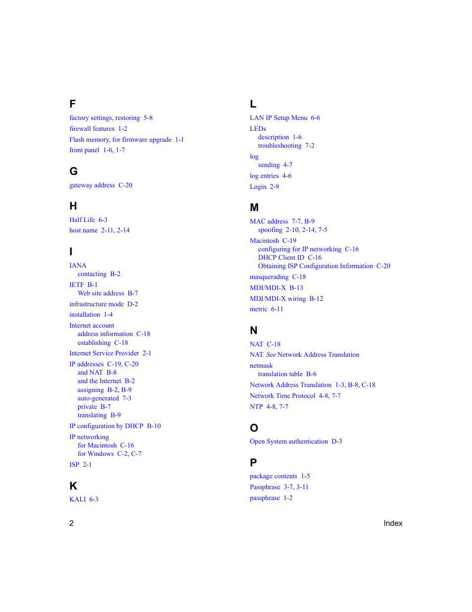 NETGEAR MR814v2 User Manual | Page 140 / 142