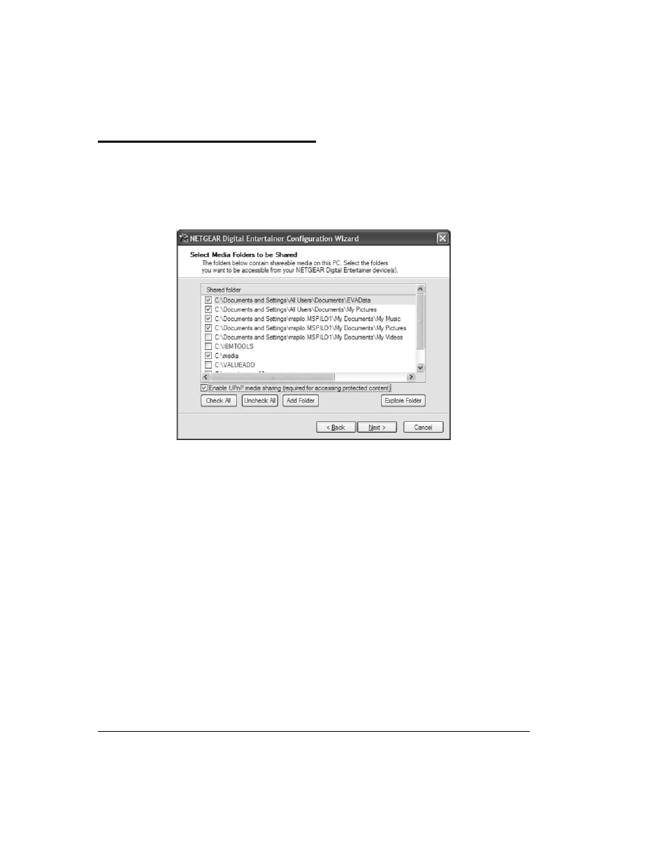 Using protected media files, Using windows media player 11, Using protected media files -6 | Using windows media player 11 -6 | NETGEAR EVA8000 User Manual | Page 30 / 114