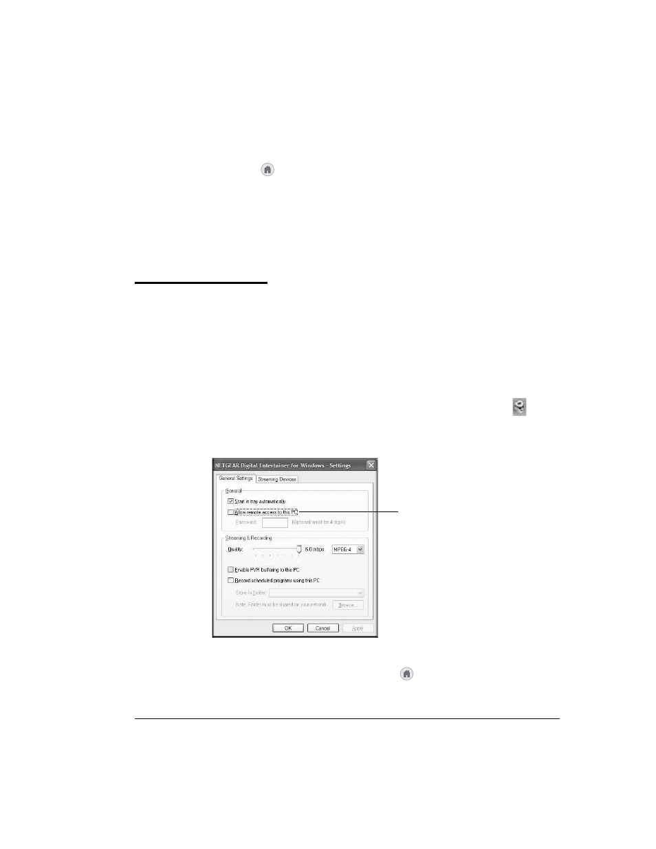 Using pc access, Using pc access -9 | NETGEAR EVA8000 User Manual | Page 81 / 114