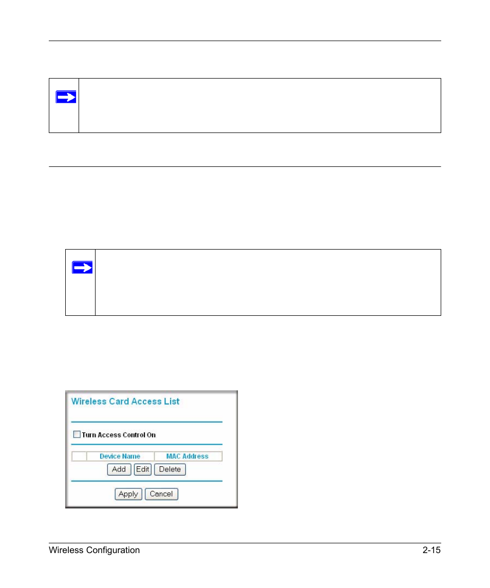 How to restrict wireless access by mac address, How to restrict wireless access by mac address -15 | NETGEAR KWGR614 User Manual | Page 33 / 94