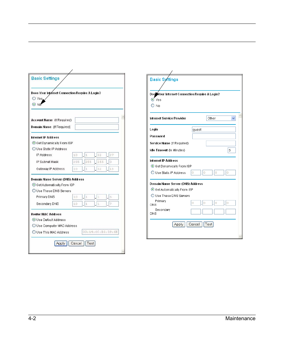 How to manually configure your internet connection | NETGEAR KWGR614 User Manual | Page 46 / 94