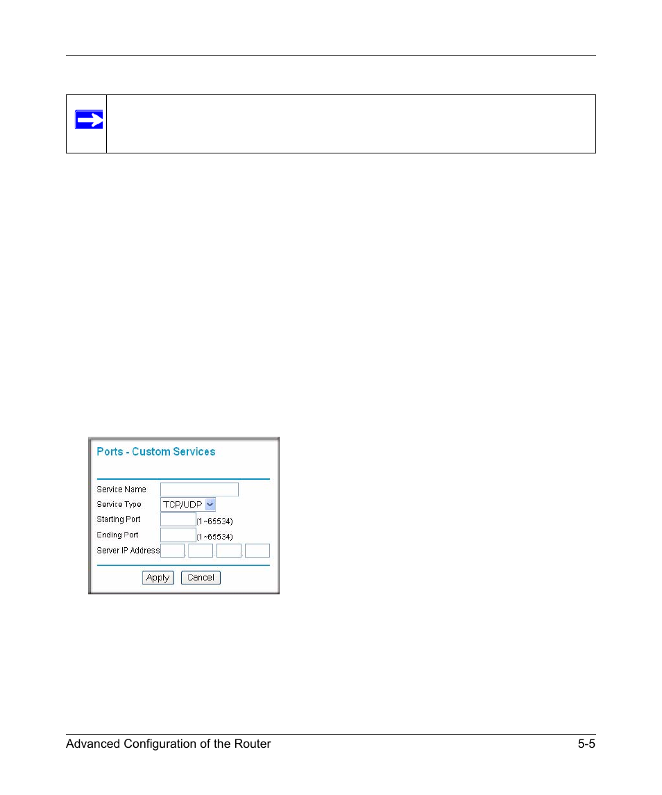 Adding a custom service, Adding a custom service -5 | NETGEAR KWGR614 User Manual | Page 63 / 94