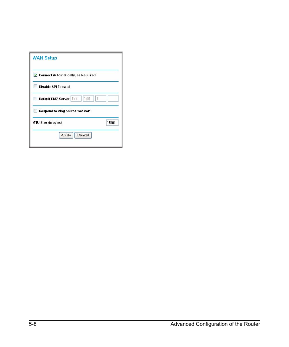 Disabling the spi firewall, Responding to ping on the internet wan port | NETGEAR KWGR614 User Manual | Page 66 / 94