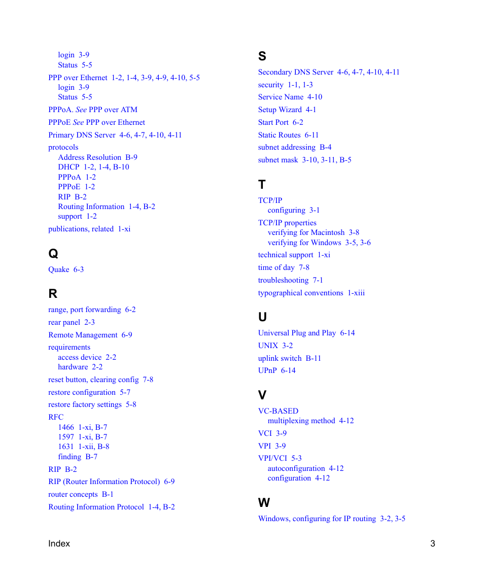 NETGEAR DSL Modem Internet Gateway DG814 User Manual | Page 109 / 110