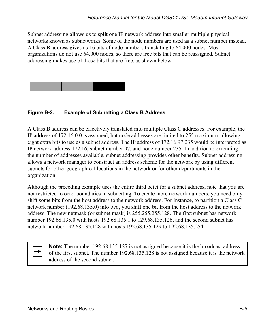 Figure b-2 | NETGEAR DSL Modem Internet Gateway DG814 User Manual | Page 95 / 110