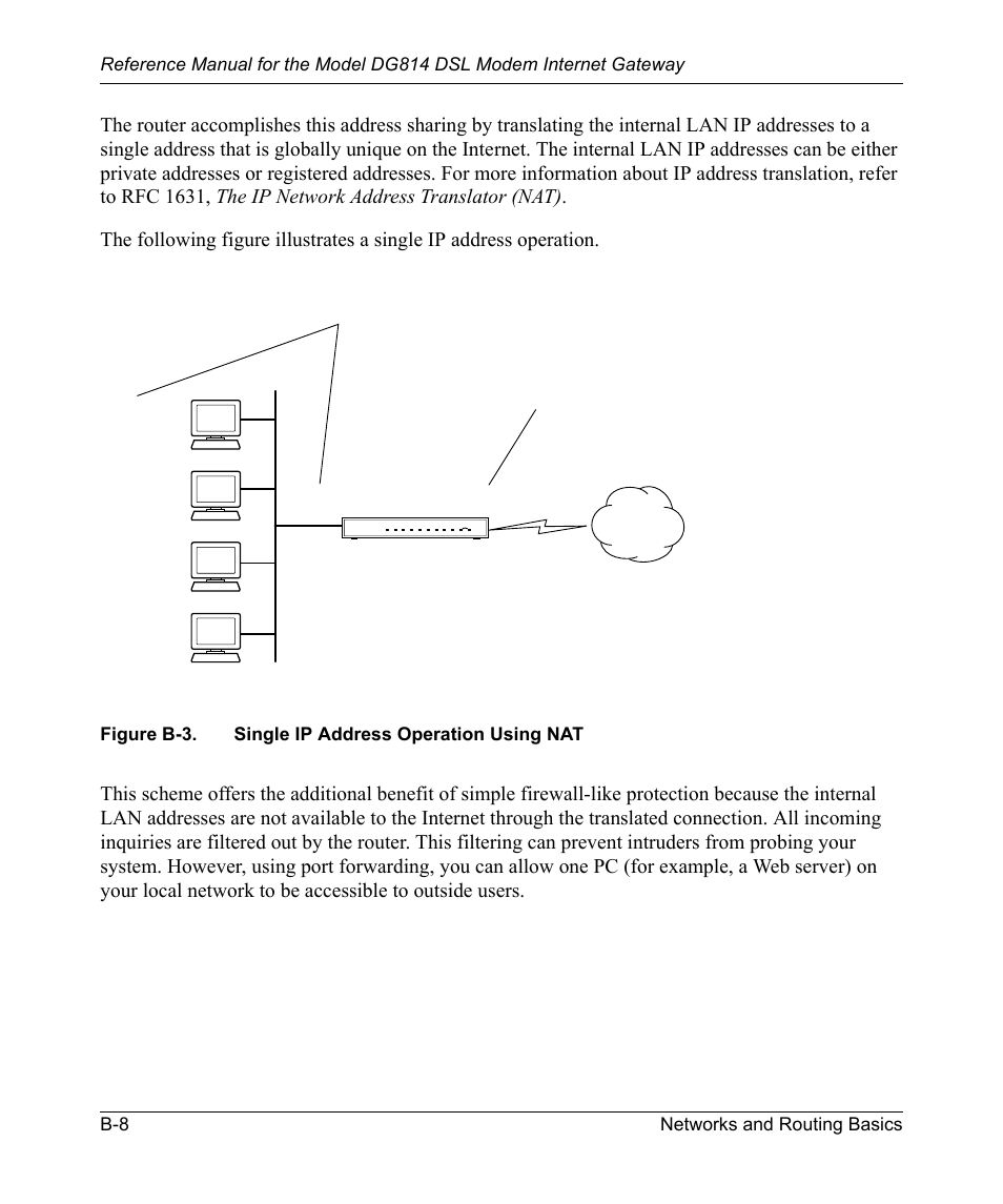 Figure b-3 | NETGEAR DSL Modem Internet Gateway DG814 User Manual | Page 98 / 110