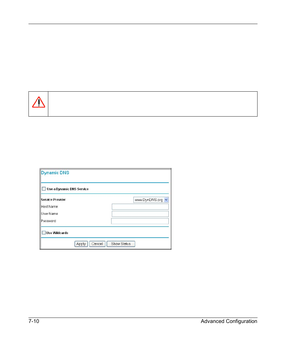 How to configure dynamic dns, How to configure dynamic dns -10 | NETGEAR DG834GSP User Manual | Page 106 / 208