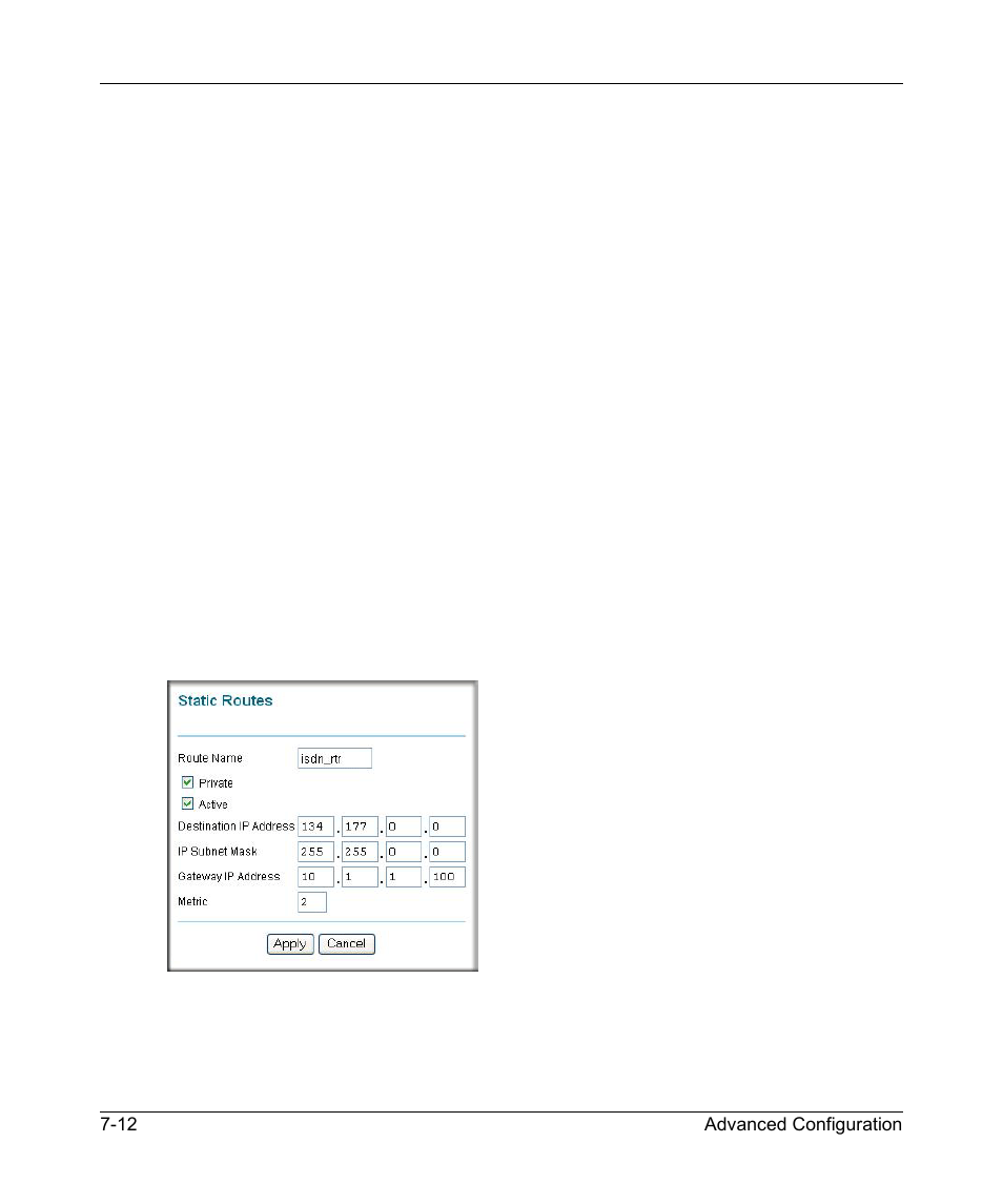 How to configure static routes, How to configure static routes -12 | NETGEAR DG834GSP User Manual | Page 108 / 208