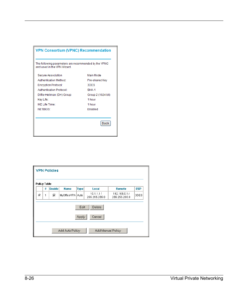 NETGEAR DG834GSP User Manual | Page 138 / 208