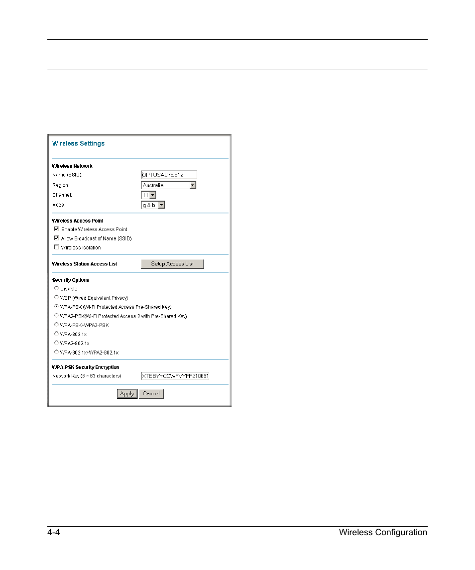 Understanding wireless settings, Understanding wireless settings -4 | NETGEAR DG834GSP User Manual | Page 52 / 208