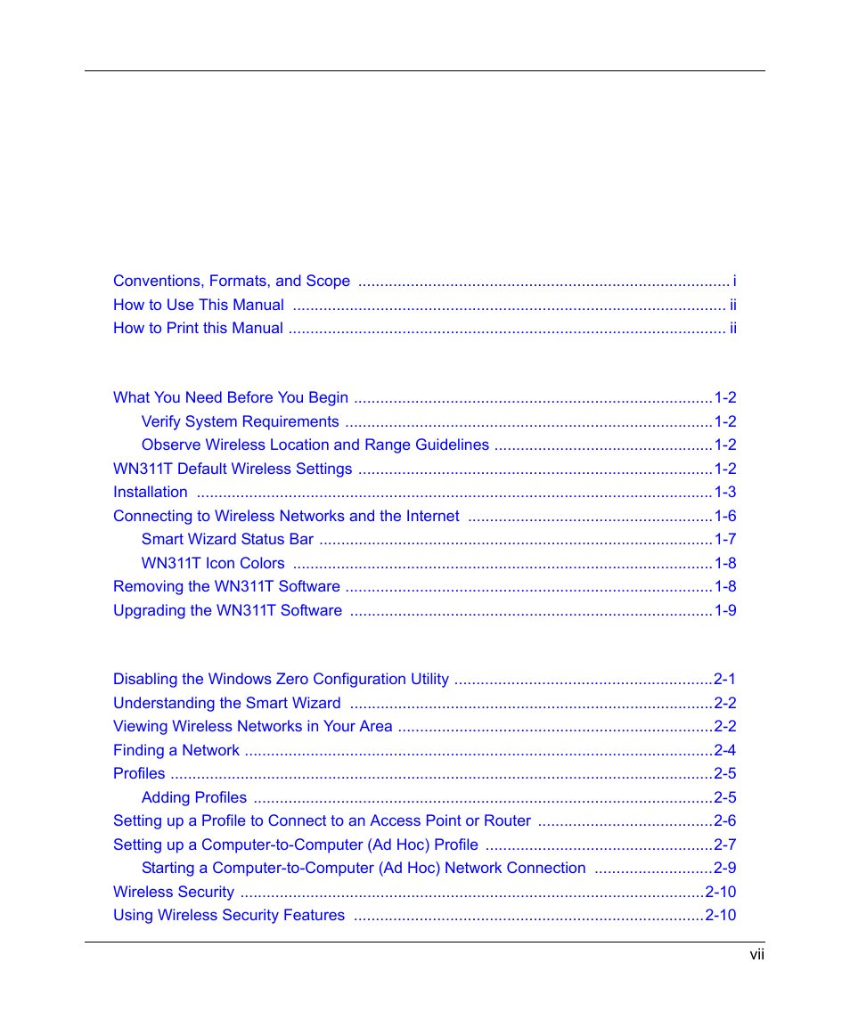 NETGEAR RangeMax Next Wireless PCI Adapter WN311T User Manual | Page 7 / 56
