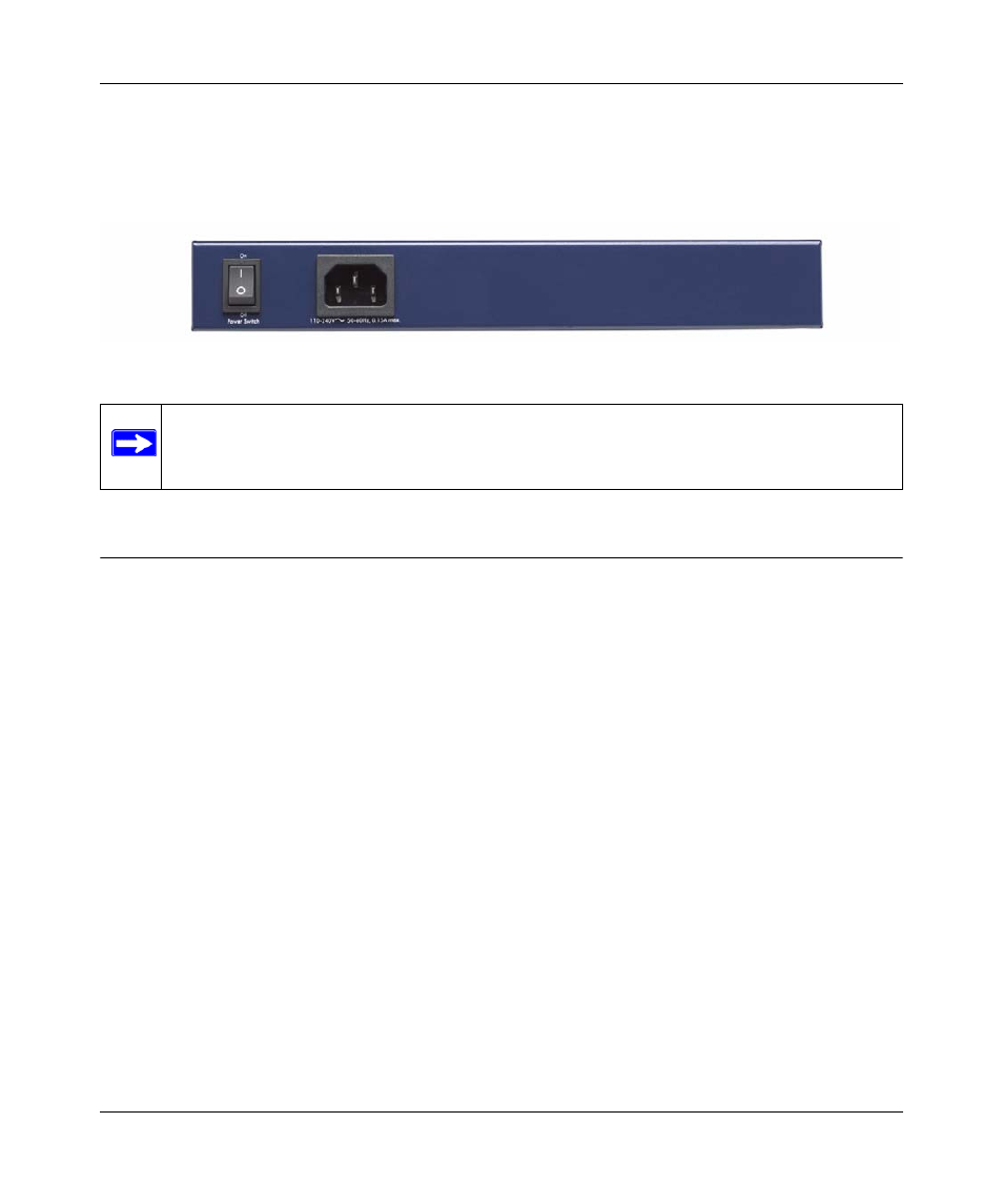Back panel, Steps for deploying the ssl312, Back panel -5 | Steps for deploying the ssl312 -5 | NETGEAR ProSafe SSL312 User Manual | Page 17 / 120