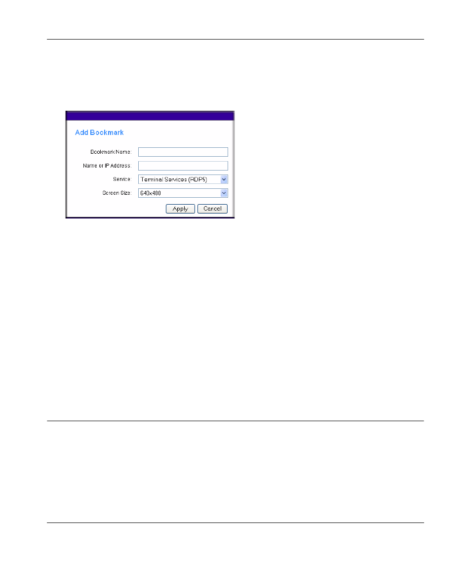 Defining and editing global bookmarks, Groups configuration, Defining and editing global bookmarks -6 | Groups configuration -6 | NETGEAR ProSafe SSL312 User Manual | Page 52 / 120