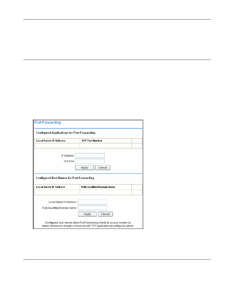 Configuring applications for port forwarding, Configuring applications for port forwarding -6 | NETGEAR ProSafe SSL312 User Manual | Page 86 / 120