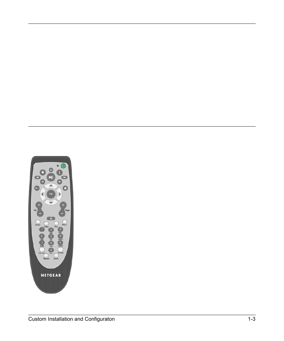 Remote control, Remote control -3 | NETGEAR EXPRESS EVA9100 User Manual | Page 11 / 95