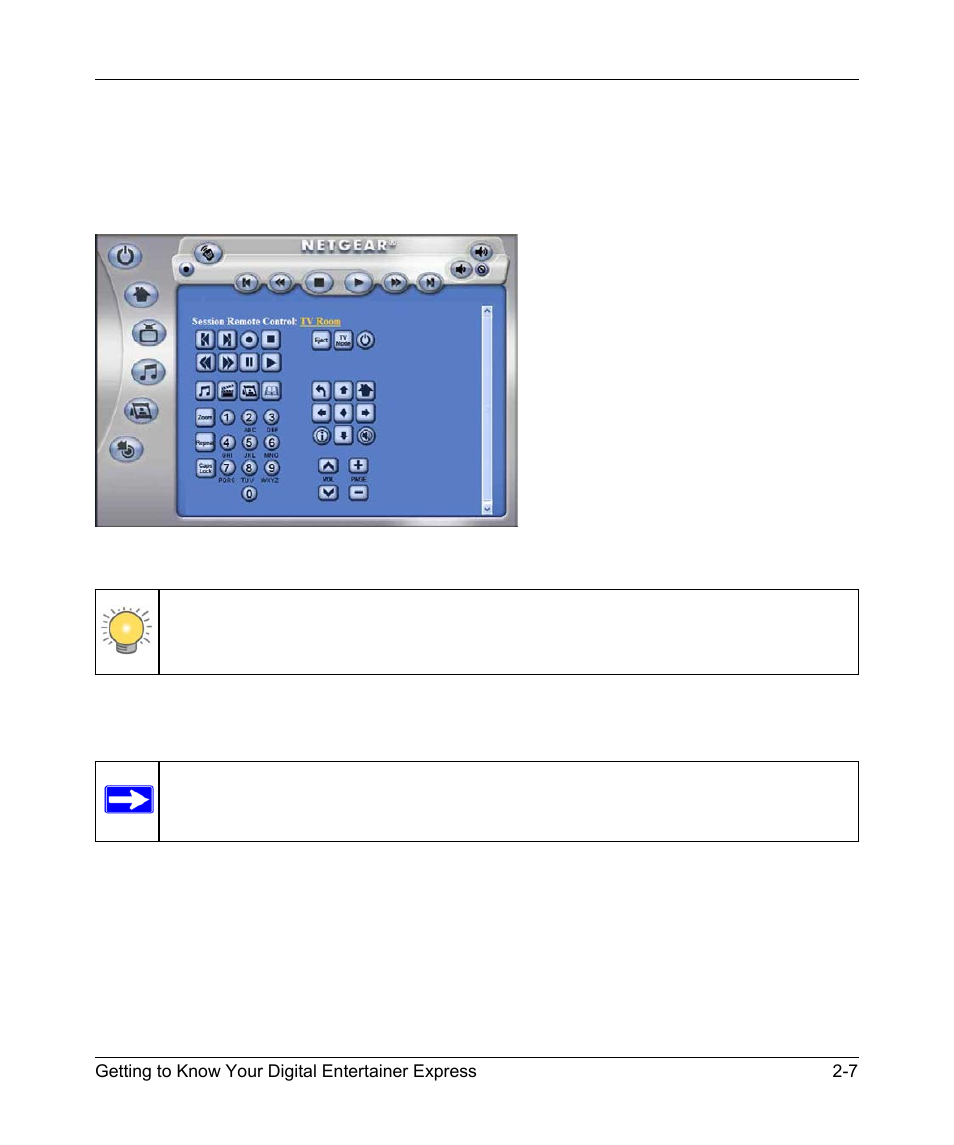 Using your browser to play media, Using your browser to play media -7 | NETGEAR EXPRESS EVA9100 User Manual | Page 33 / 95