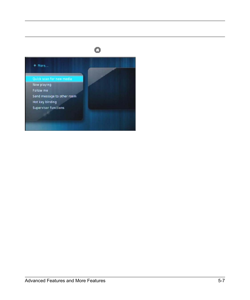 More... settings, System information, More... settings -7 | System information -7 | NETGEAR EXPRESS EVA9100 User Manual | Page 68 / 95