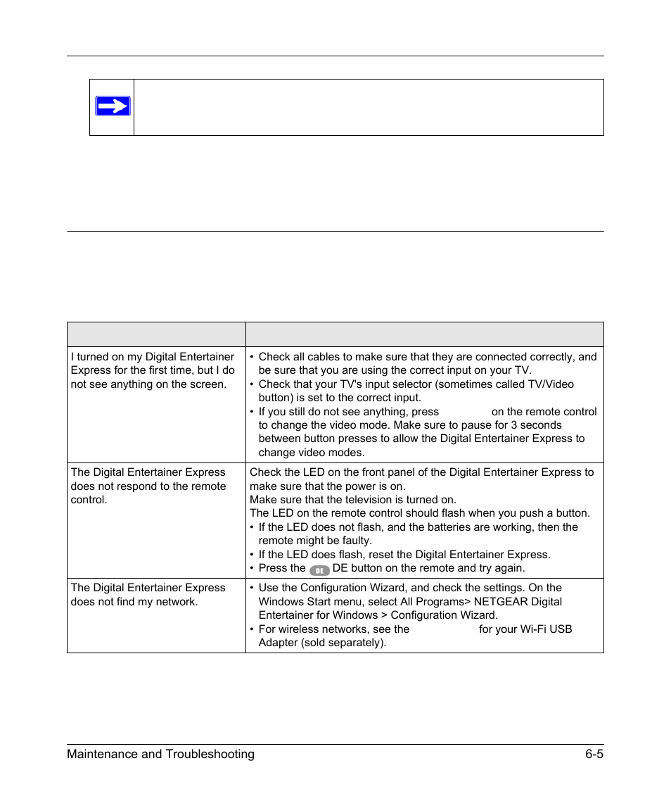 Troubleshooting tips, Troubleshooting tips -5 | NETGEAR EXPRESS EVA9100 User Manual | Page 76 / 95