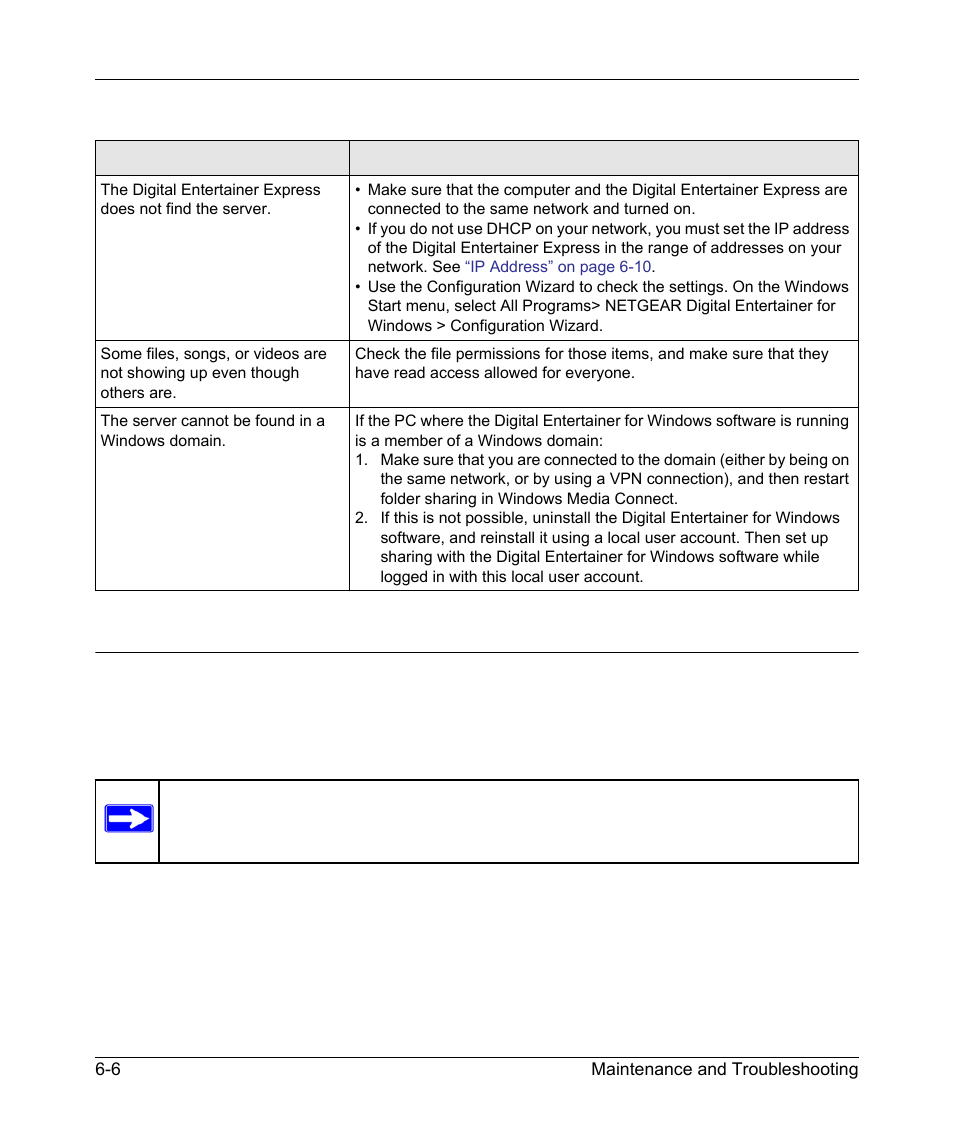 Media does not play, Configuring your firewall port settings, Media does not play -6 | Configuring your firewall port settings -6 | NETGEAR EXPRESS EVA9100 User Manual | Page 77 / 95