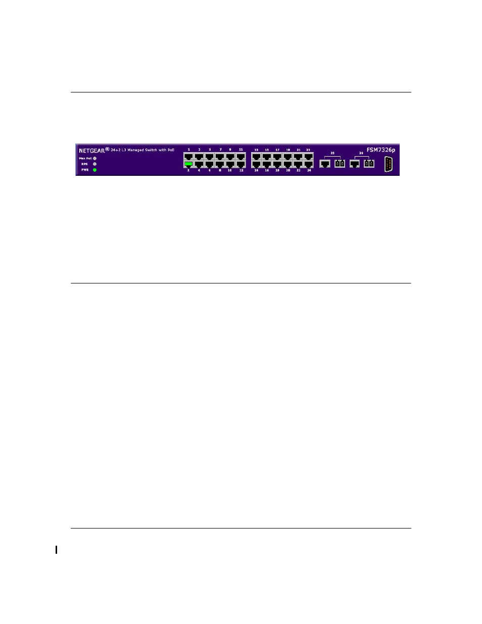 Interactive switch image, Menus, Interactive switch image -5 | Menus -5 | NETGEAR 7300 Series User Manual | Page 41 / 364