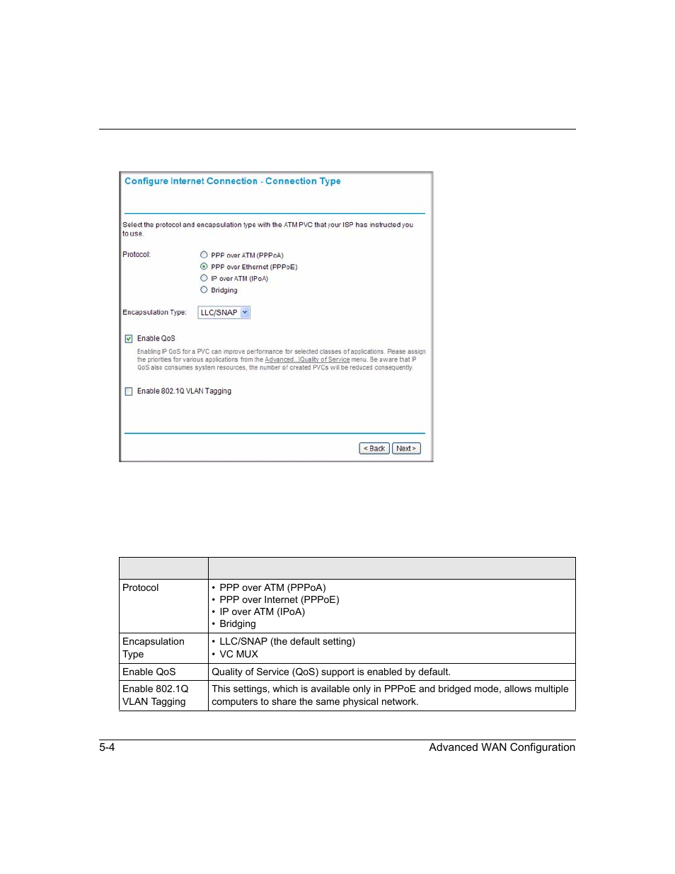 Settings (see | NETGEAR ADSL2+ Modem Router DM111PSPv2 User Manual | Page 62 / 88