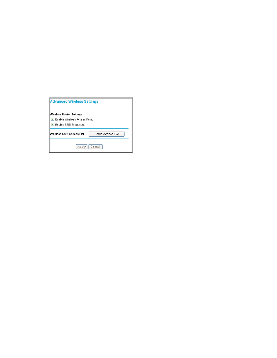 Advanced wireless settings, Advanced wireless settings -6 | NETGEAR MR814 v3 User Manual | Page 46 / 162