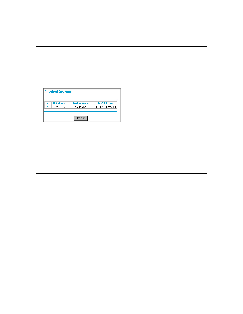 Viewing a list of attached devices, Configuration file management, Viewing a list of attached devices -5 | Configuration file management -5 | NETGEAR MR814 v3 User Manual | Page 67 / 162