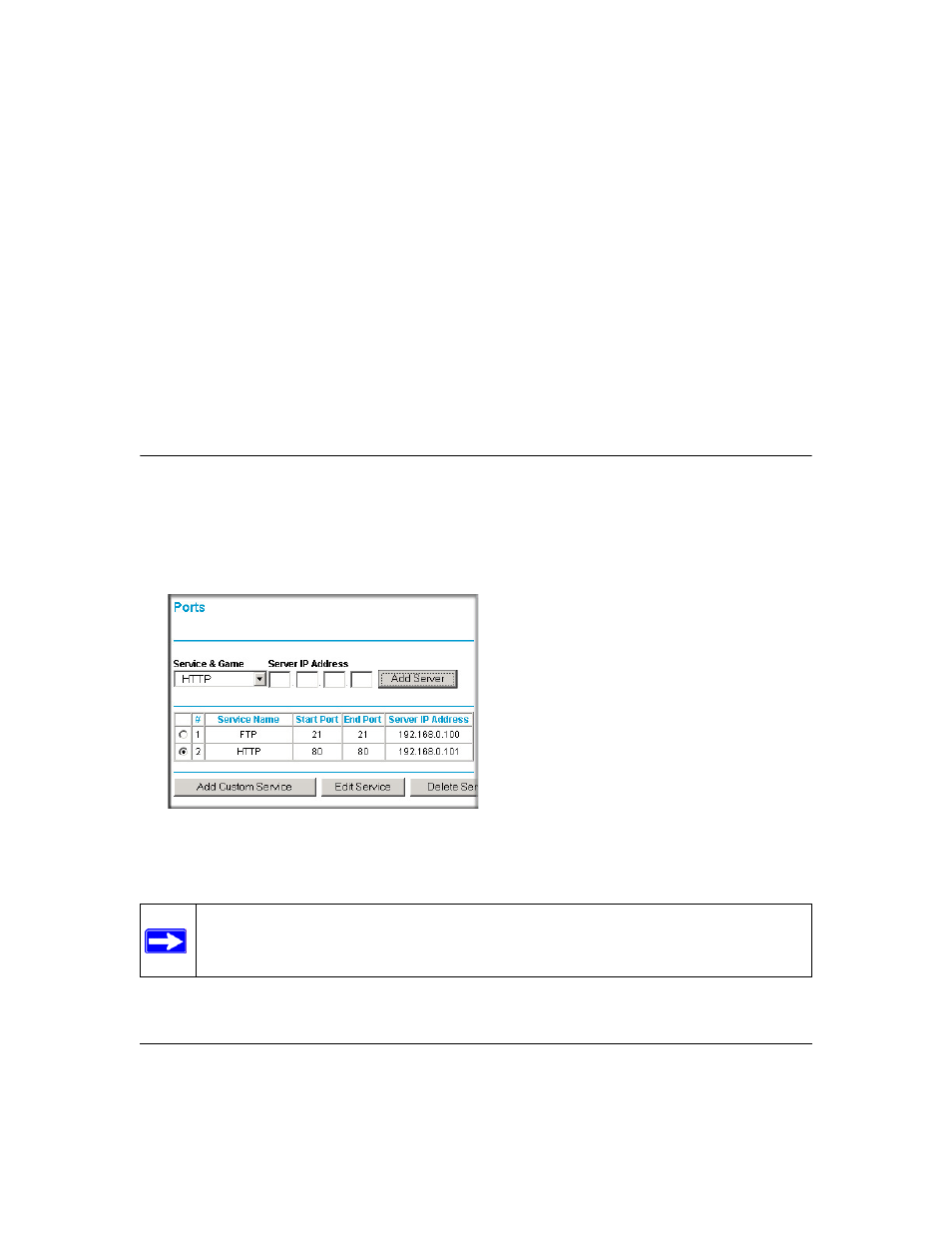 Chapter 7 advanced configuration of the router, Configuring for port forwarding to local servers, Chapter 7 | Advanced configuration of the router | NETGEAR MR814 v3 User Manual | Page 73 / 162