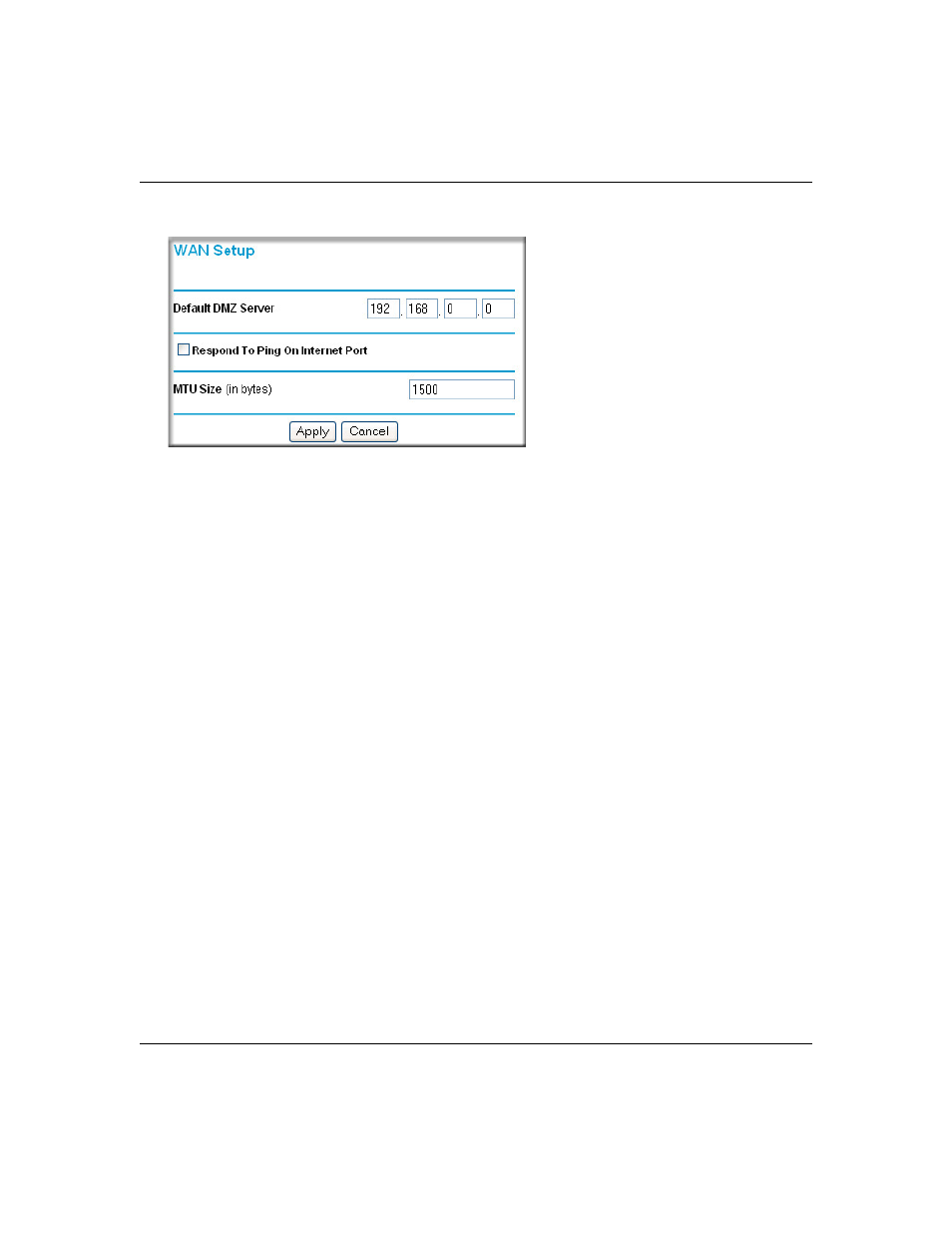 Respond to ping on internet wan port, Setting the mtu size, Respond to ping on internet wan port -5 | Setting the mtu size -5 | NETGEAR MR814 v3 User Manual | Page 77 / 162