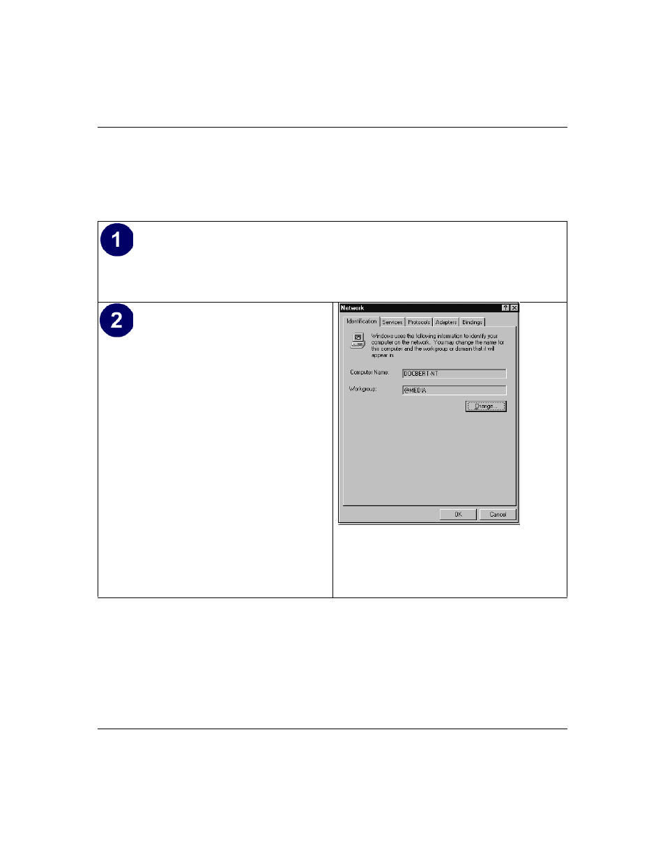 Dhcp configuration of tcp/ip in windows nt4 | NETGEAR 108 MBPS WIRELESS WGT624 V3 User Manual | Page 107 / 148