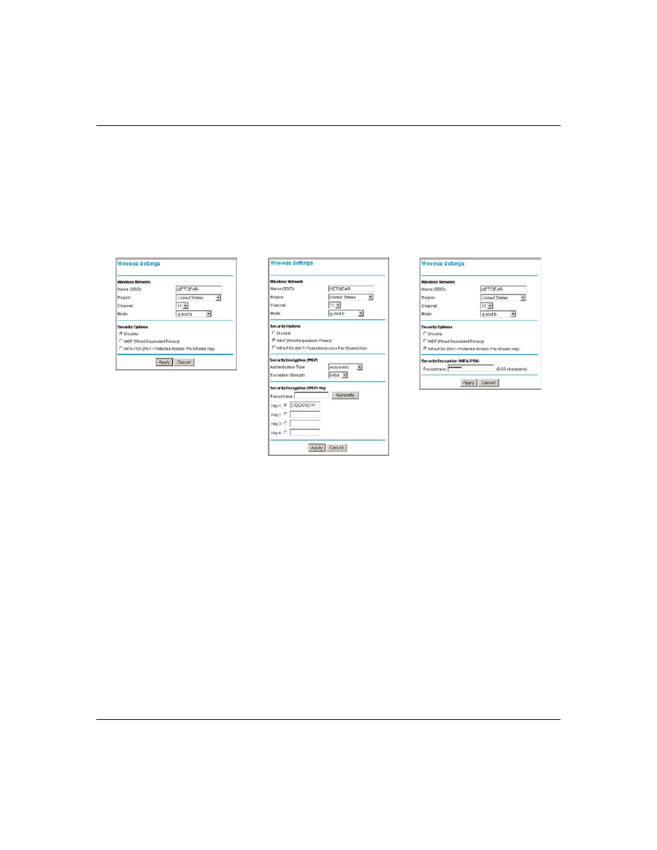 Wireless settings, Wireless settings -10 | NETGEAR 108 MBPS WIRELESS WGT624 V3 User Manual | Page 32 / 148