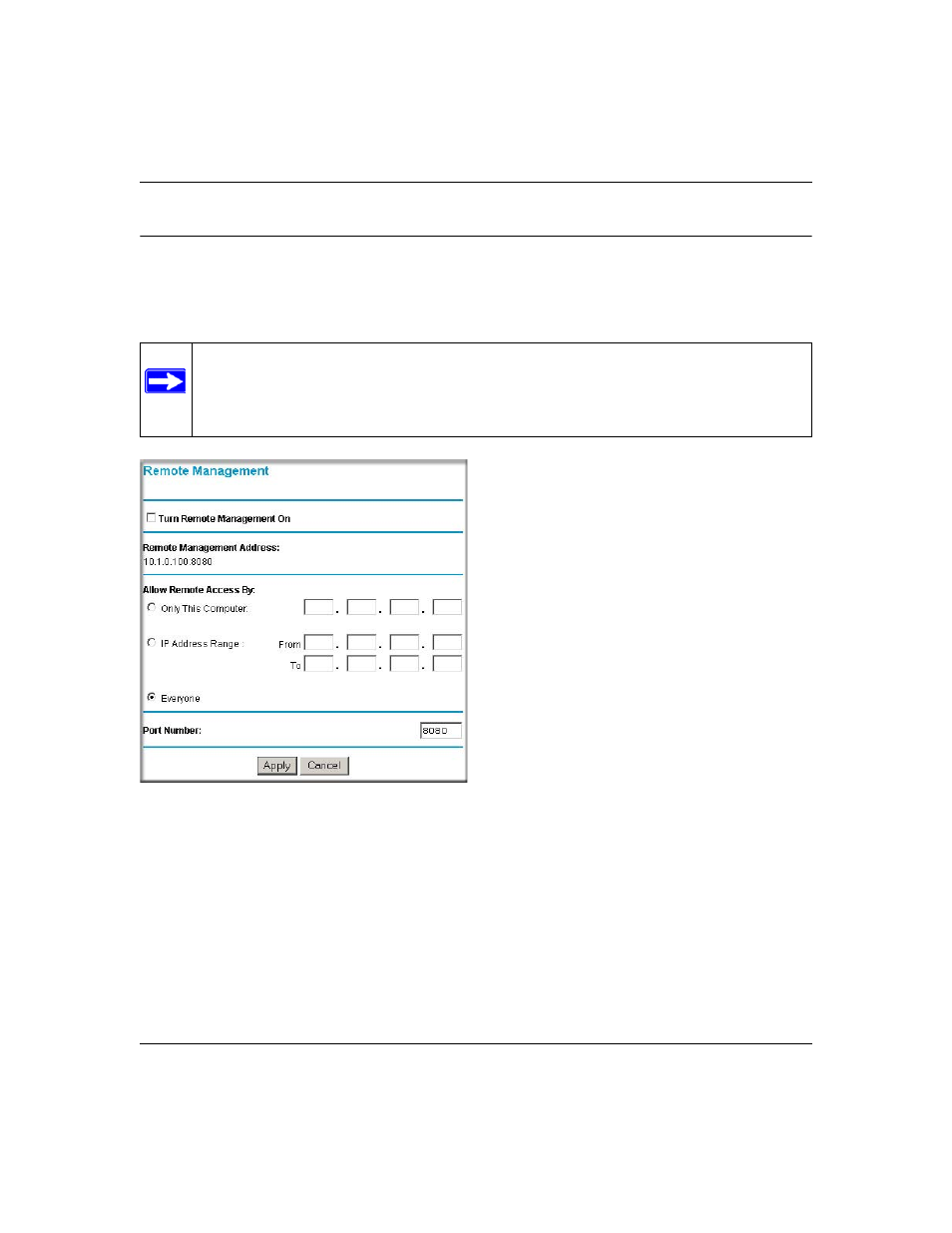 Enabling remote management access, Enabling remote management access -17 | NETGEAR 108 MBPS WIRELESS WGT624 V3 User Manual | Page 67 / 148