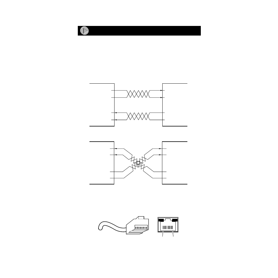 Twisted pair cables, Rj-45 connector, Cable & connector information | NETGEAR DS508 User Manual | Page 12 / 16