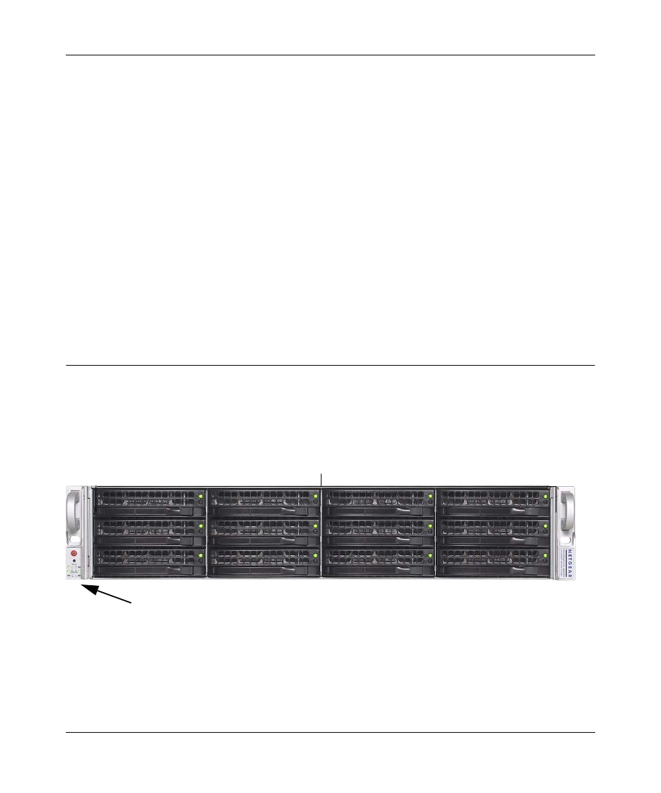Chapter 1 getting started, Front panel, Front panel -1 | NETGEAR ReadyNAS 3200 User Manual | Page 9 / 40