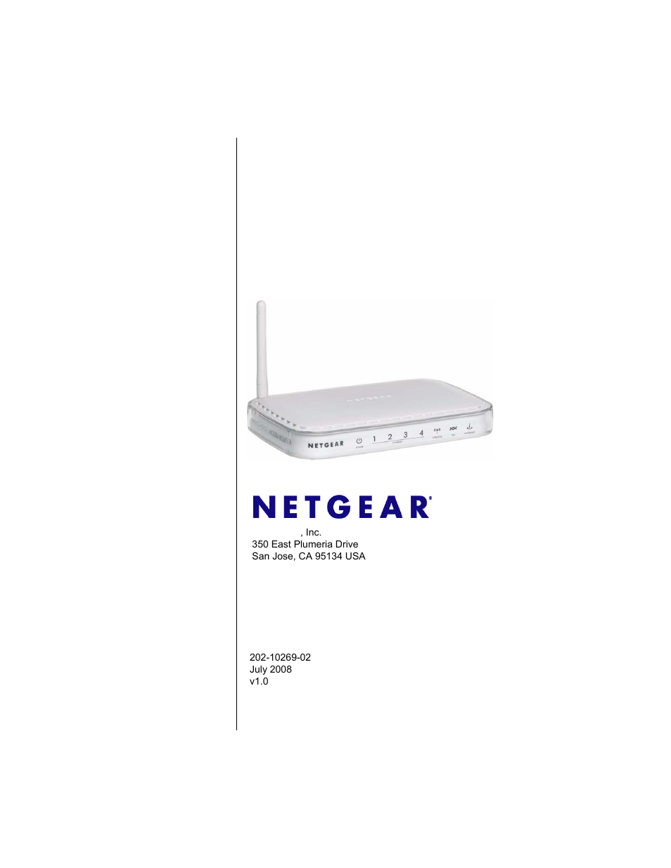 NETGEAR DG834GV4 User Manual | 6 pages