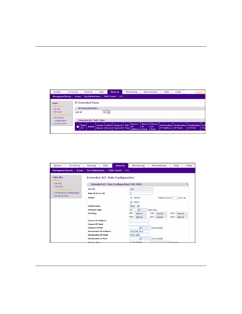 NETGEAR 7000 Series Managed Switch User Manual | Page 107 / 220