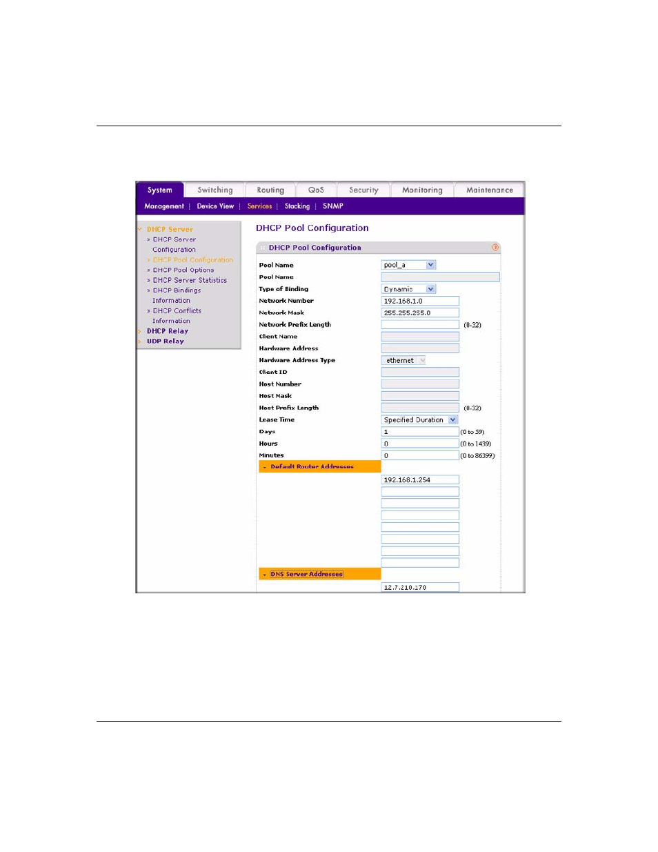 NETGEAR 7000 Series Managed Switch User Manual | Page 198 / 220