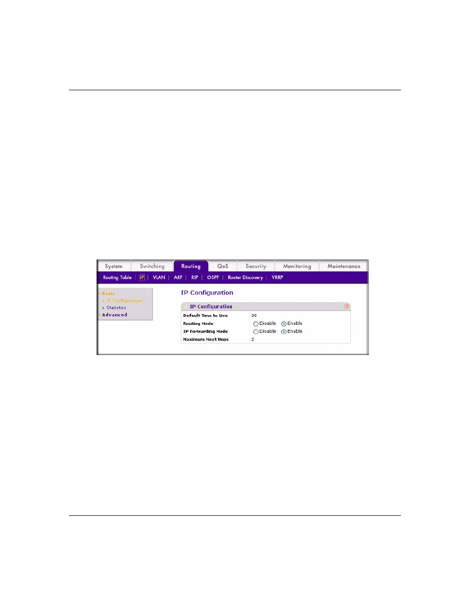 NETGEAR 7000 Series Managed Switch User Manual | Page 206 / 220