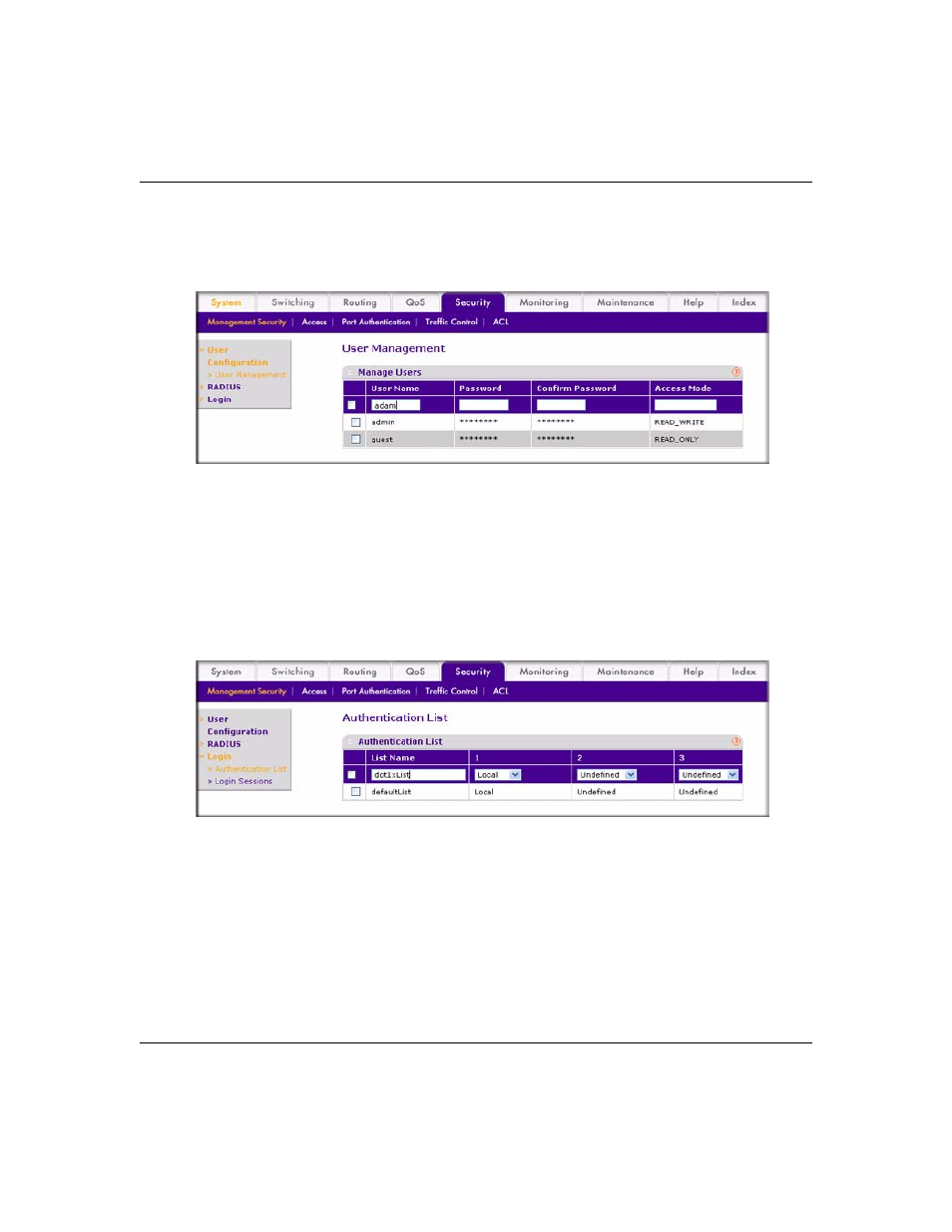 NETGEAR 7000 Series Managed Switch User Manual | Page 207 / 220