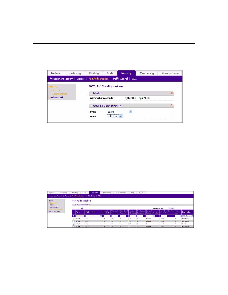 NETGEAR 7000 Series Managed Switch User Manual | Page 208 / 220