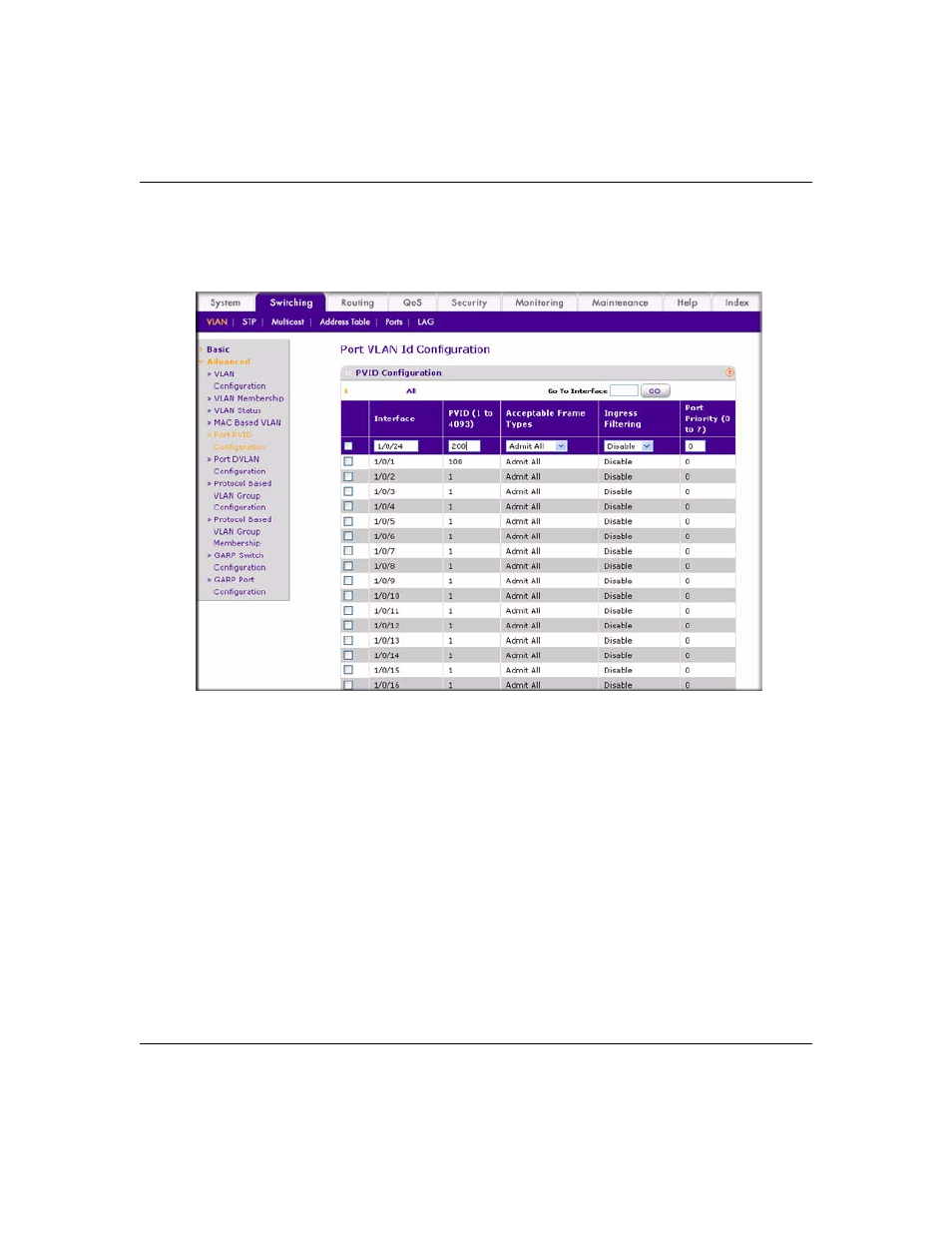 NETGEAR 7000 Series Managed Switch User Manual | Page 215 / 220