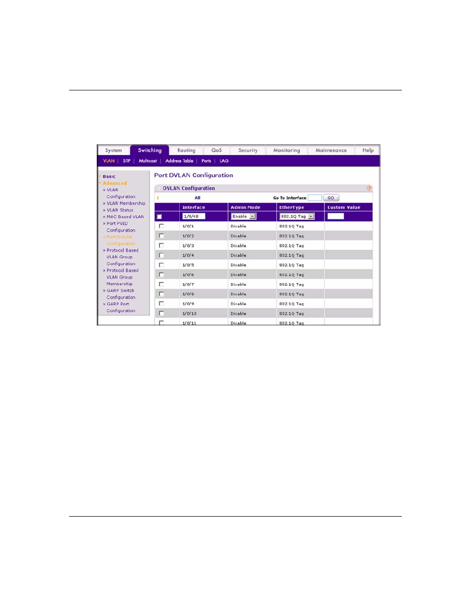 NETGEAR 7000 Series Managed Switch User Manual | Page 216 / 220