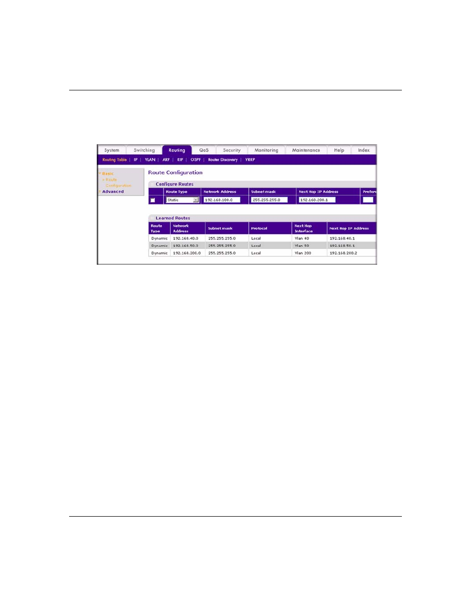 NETGEAR 7000 Series Managed Switch User Manual | Page 98 / 220