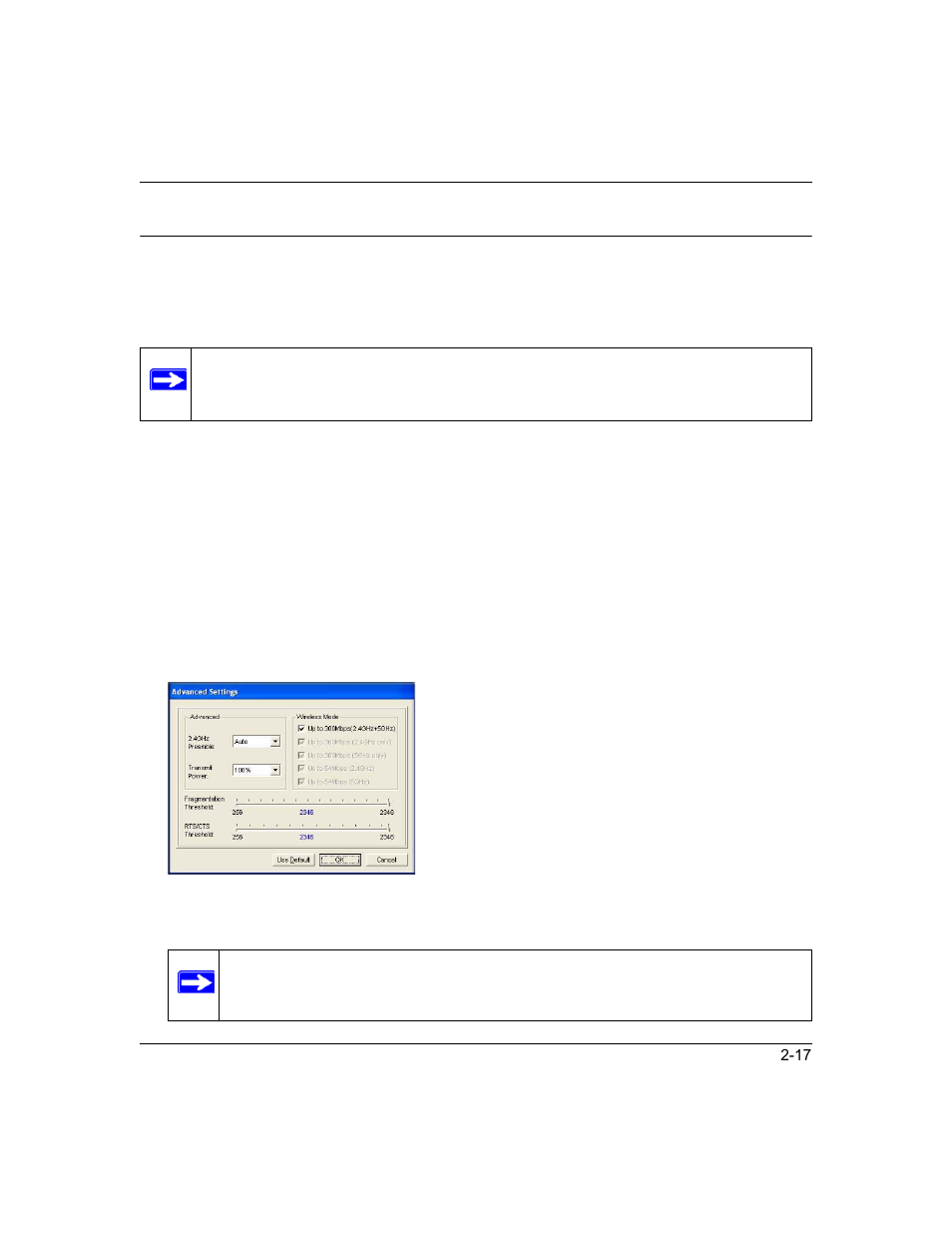 Advanced settings, To select 5ghz. see | NETGEAR WNDA3100 User Manual | Page 43 / 58