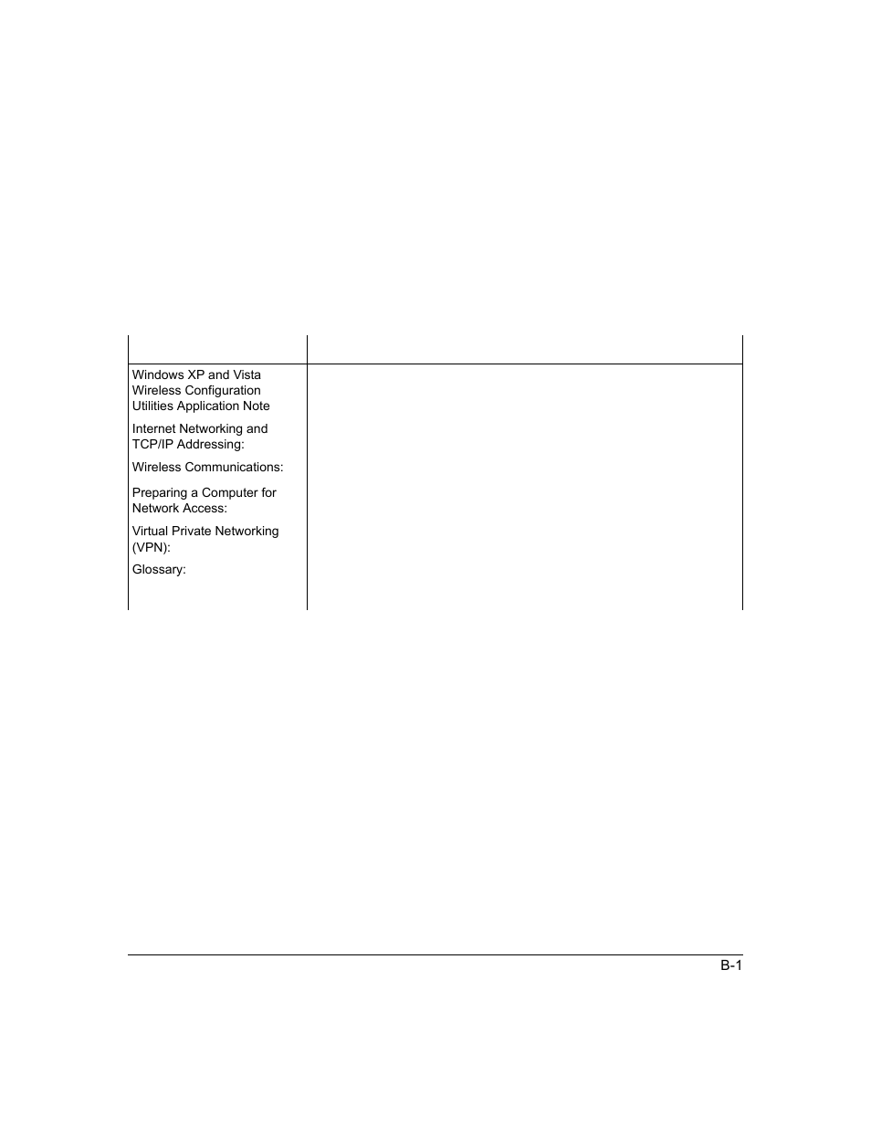 Appendix b related documents, Internet networking and tcp/ip addressing:” in, Chapter b | NETGEAR WNDA3100 User Manual | Page 57 / 58