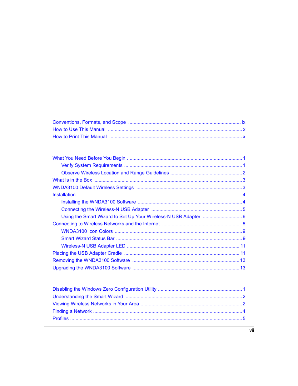 NETGEAR WNDA3100 User Manual | Page 7 / 58