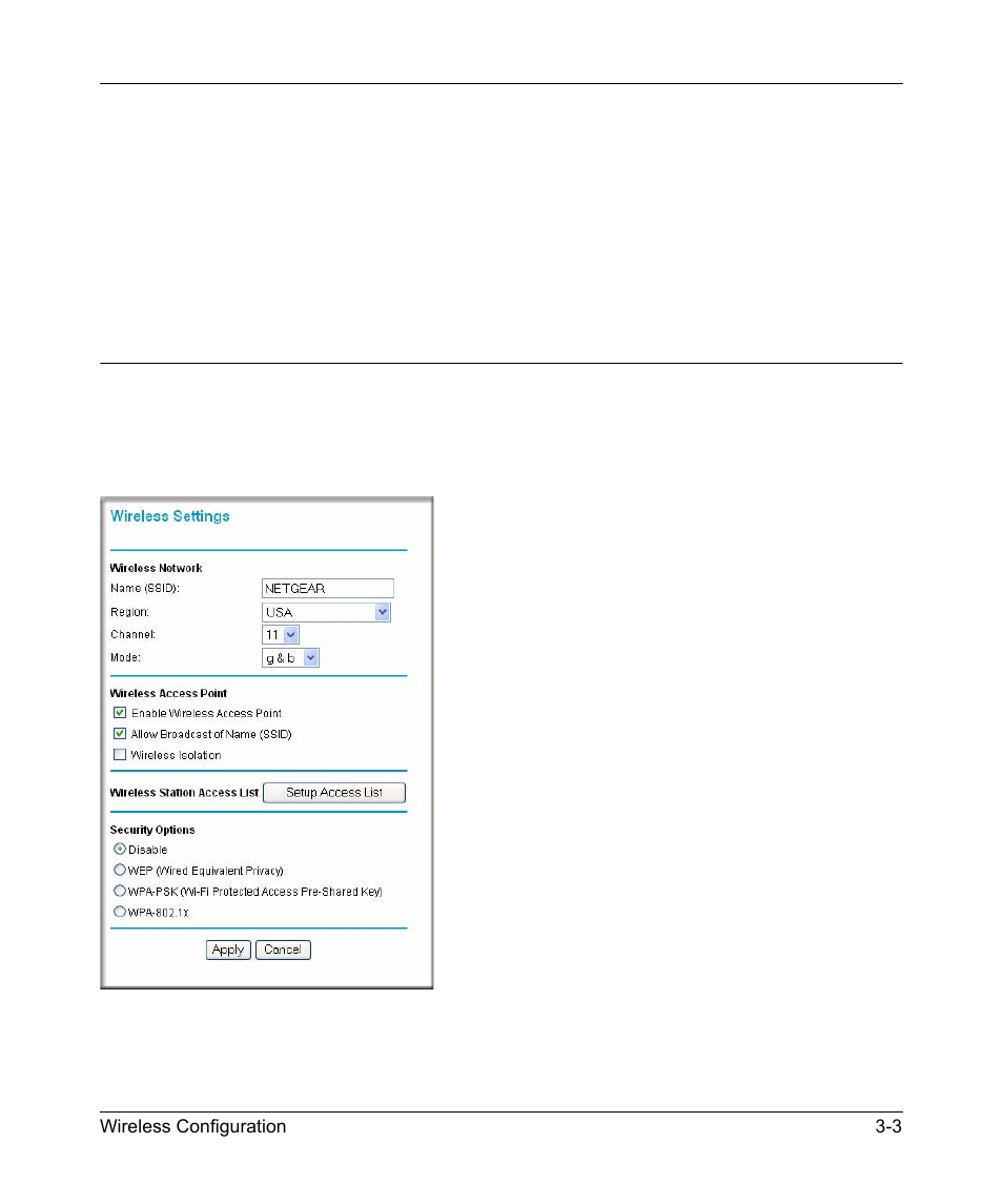 Understanding wireless settings, Understanding wireless settings -3 | NETGEAR DG834GV v2 User Manual | Page 27 / 106