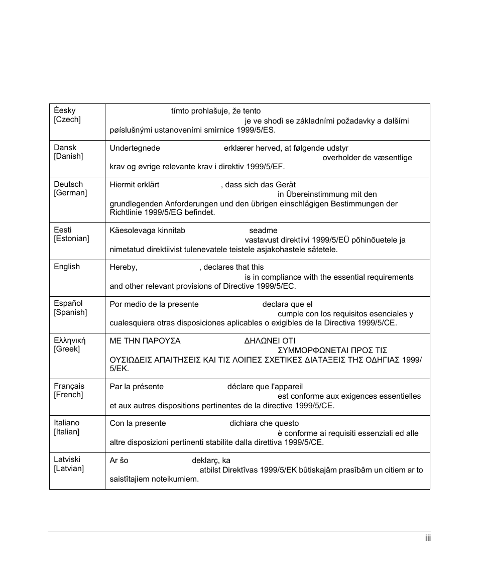 European union statement of compliance | NETGEAR DG834GV v2 User Manual | Page 3 / 106