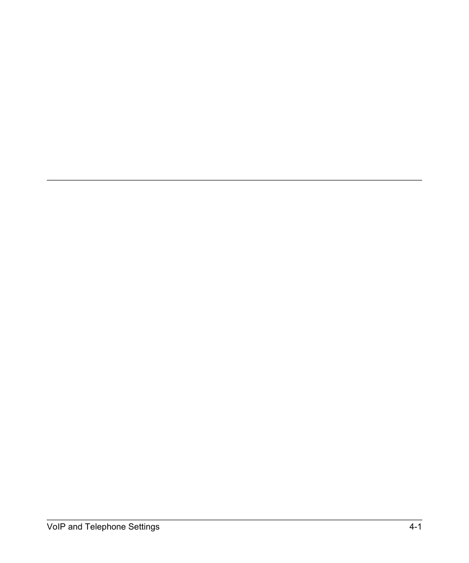Chapter 4 voip and telephone settings, Configuring the telephony settings | NETGEAR DG834GV v2 User Manual | Page 37 / 106